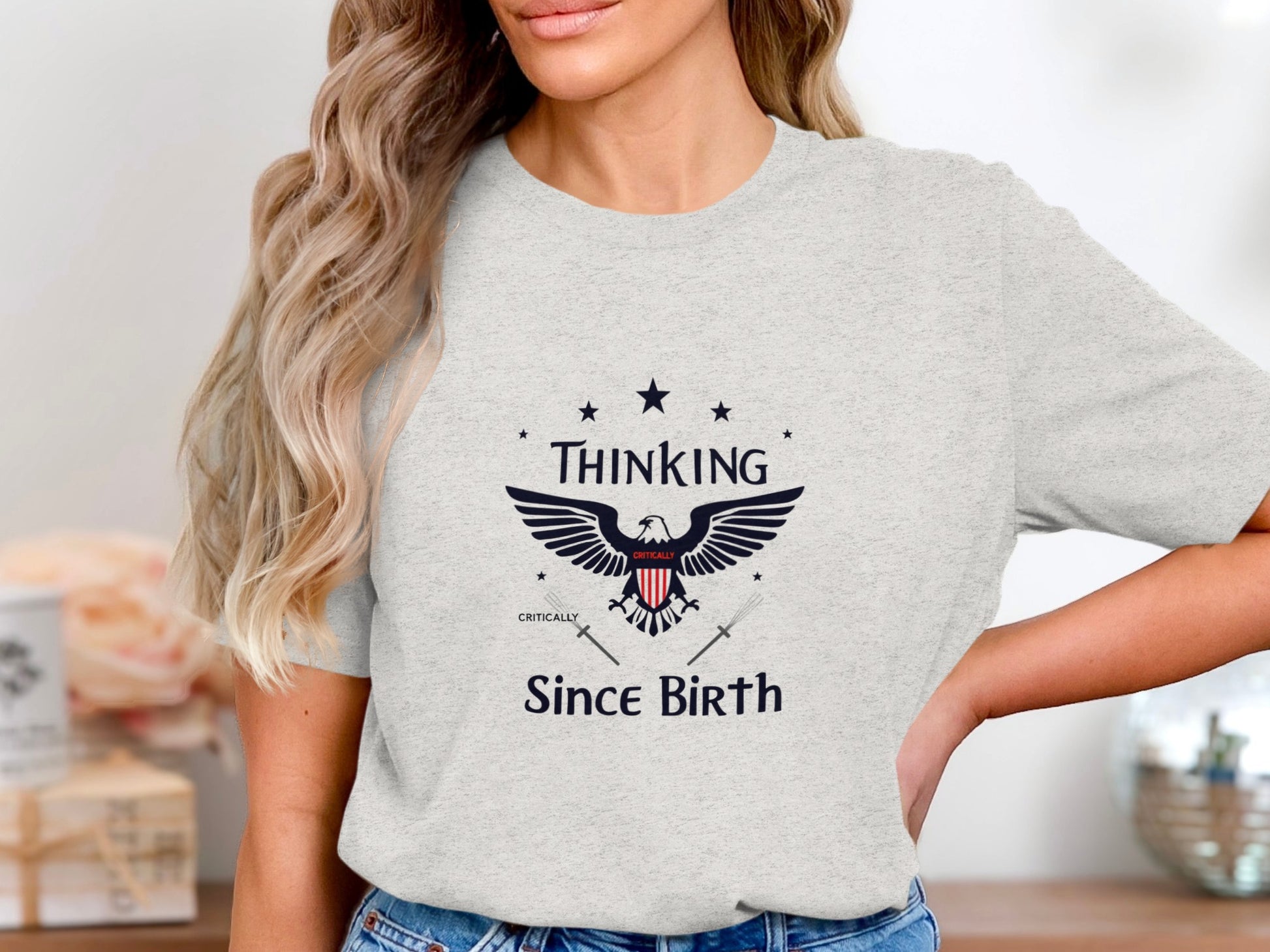 Thinking Since Birth Graphic T-Shirt product type