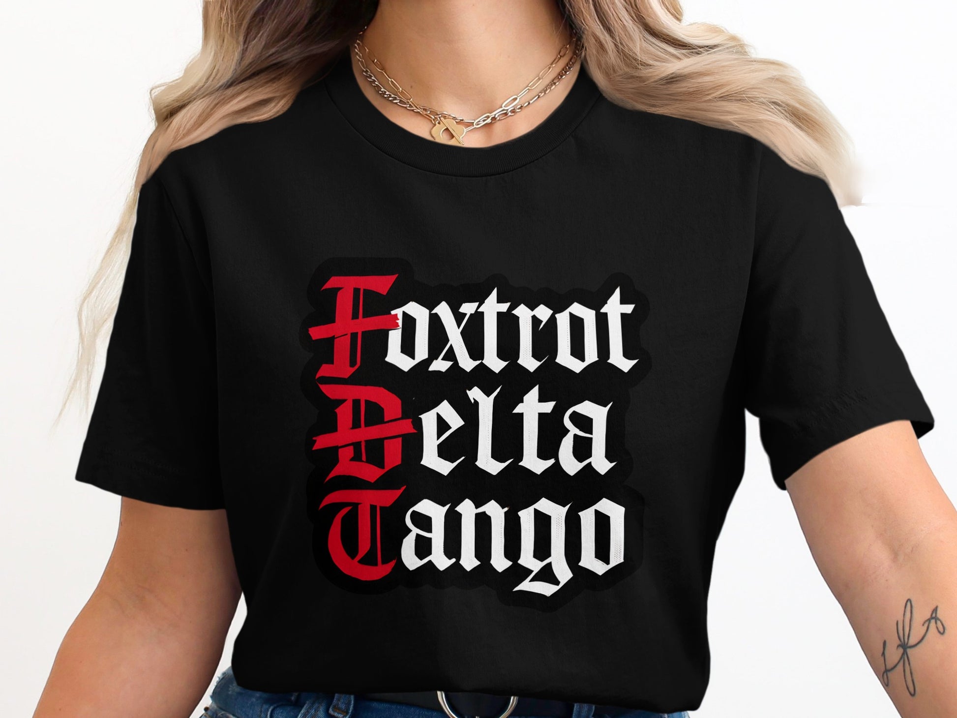 Foxtrot Delta Tango Graphic Tee Shirt product type