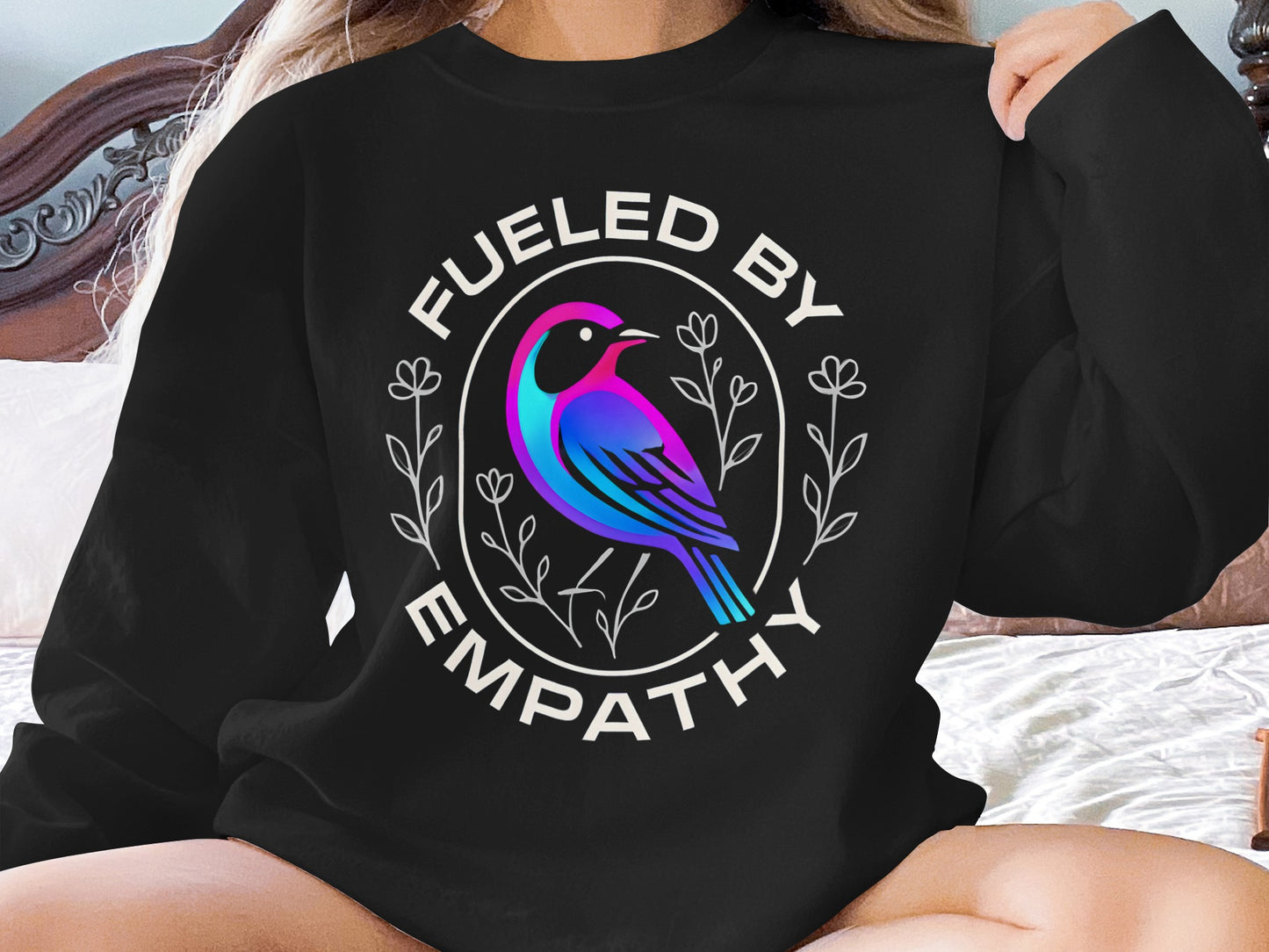 Fueled by Empathy Bird Graphic Long Sleeve product