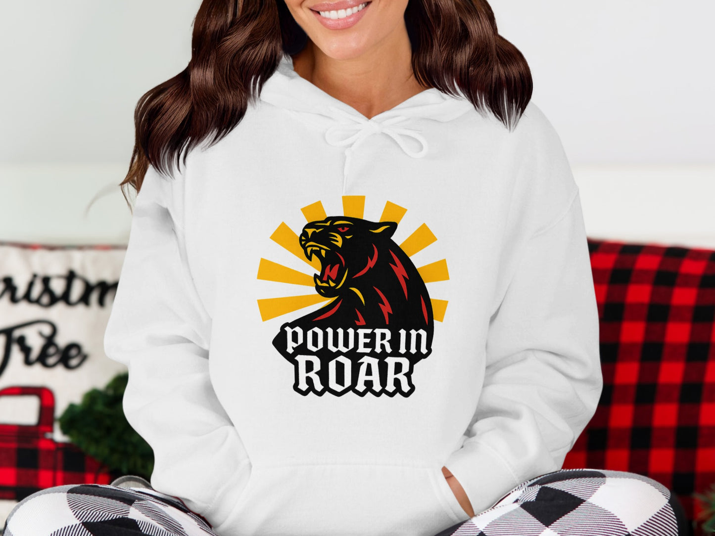 Empower Your Spirit with Power In Roar Hoodie product