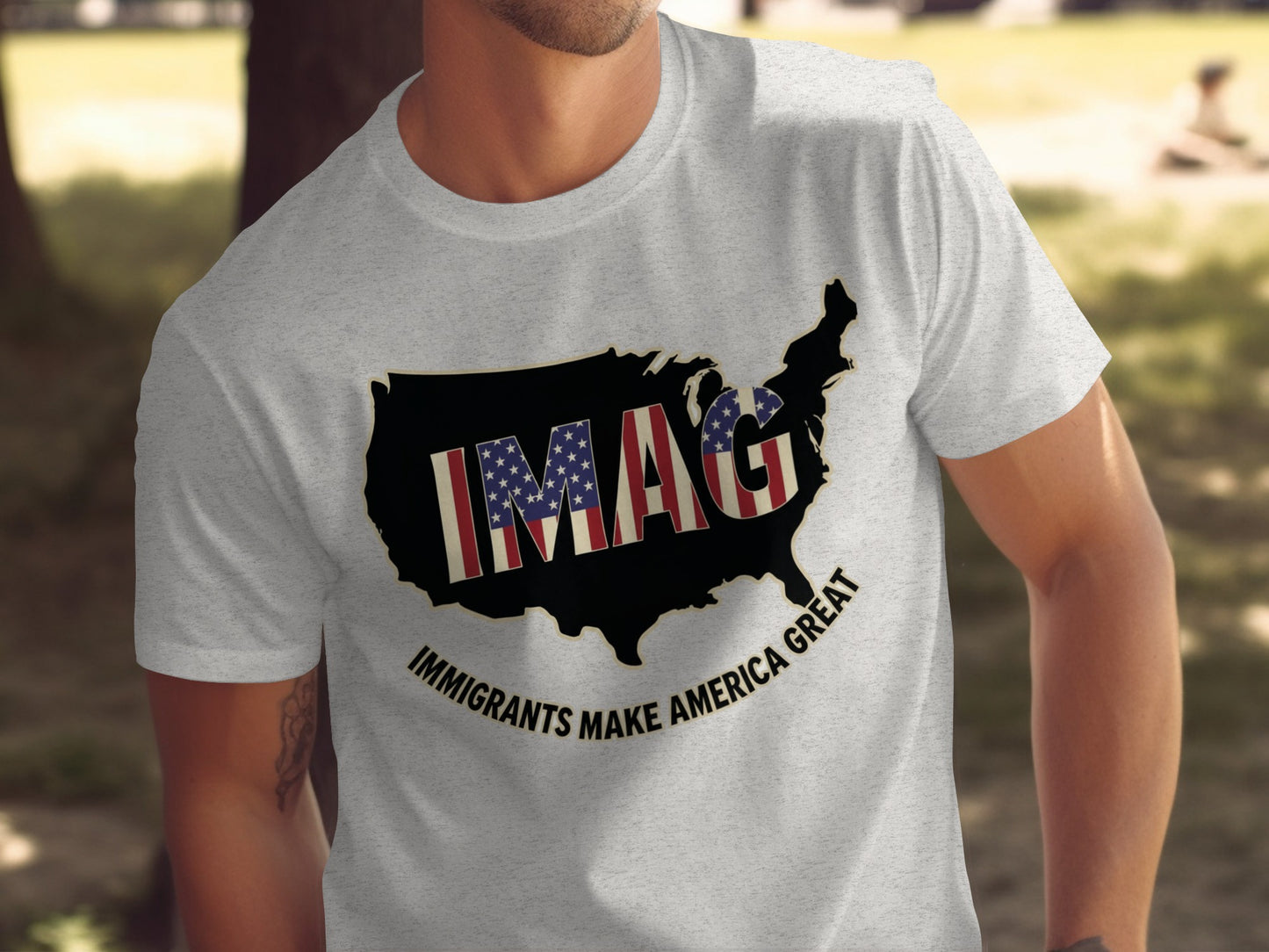 Immigrants Make America Great T-shirt product