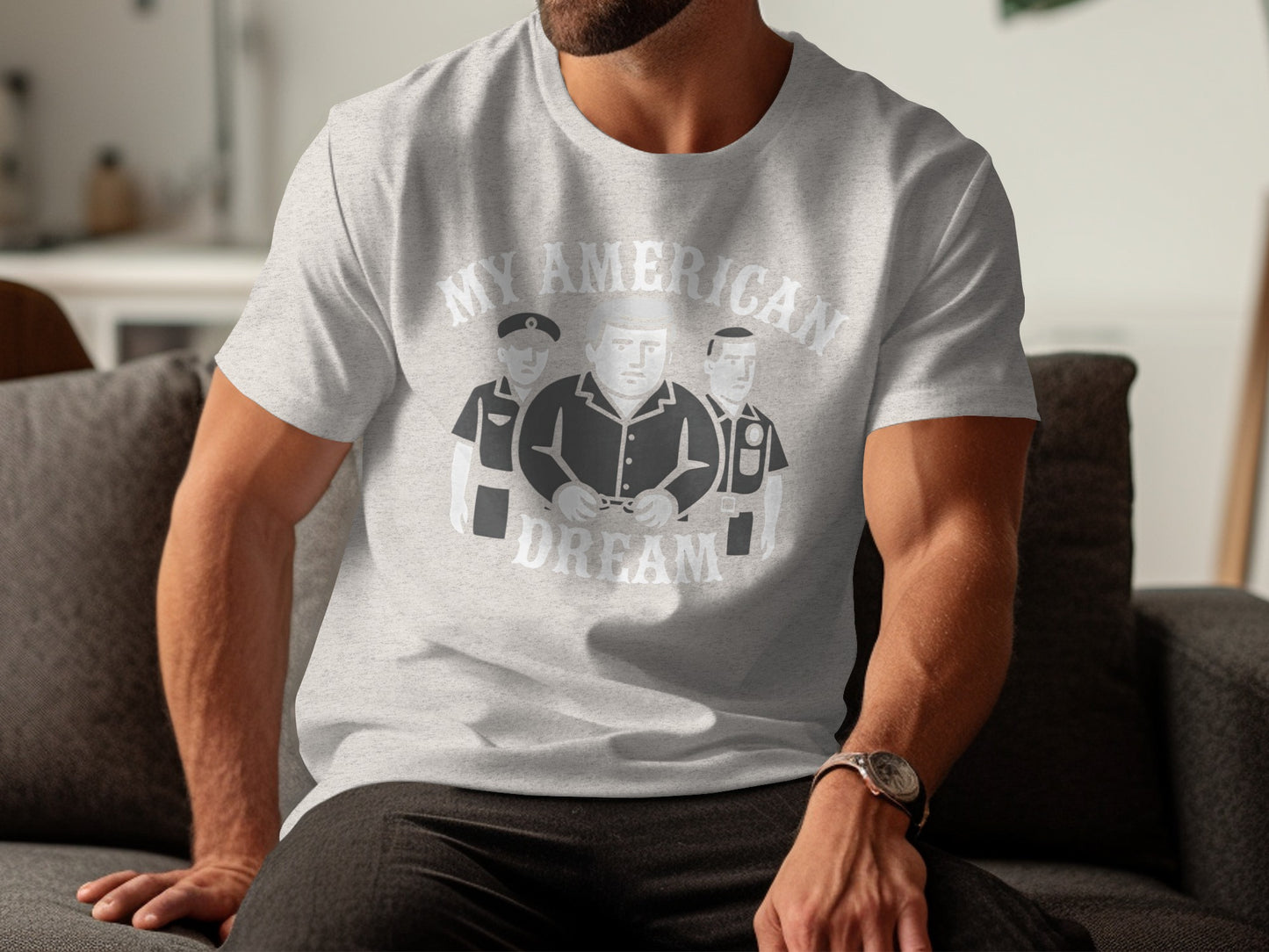 Funny My American Dream Graphic T-Shirt product