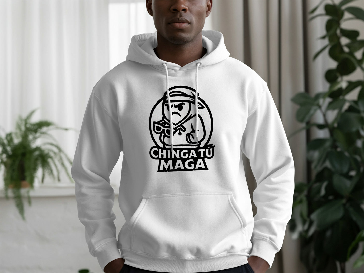 Chinga Tu Maga Graphic Hoodie Comfortable Stylish product type