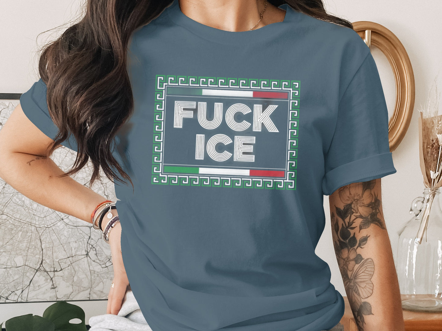 Fuck Ice Graphic Tee Statement T-shirt product type