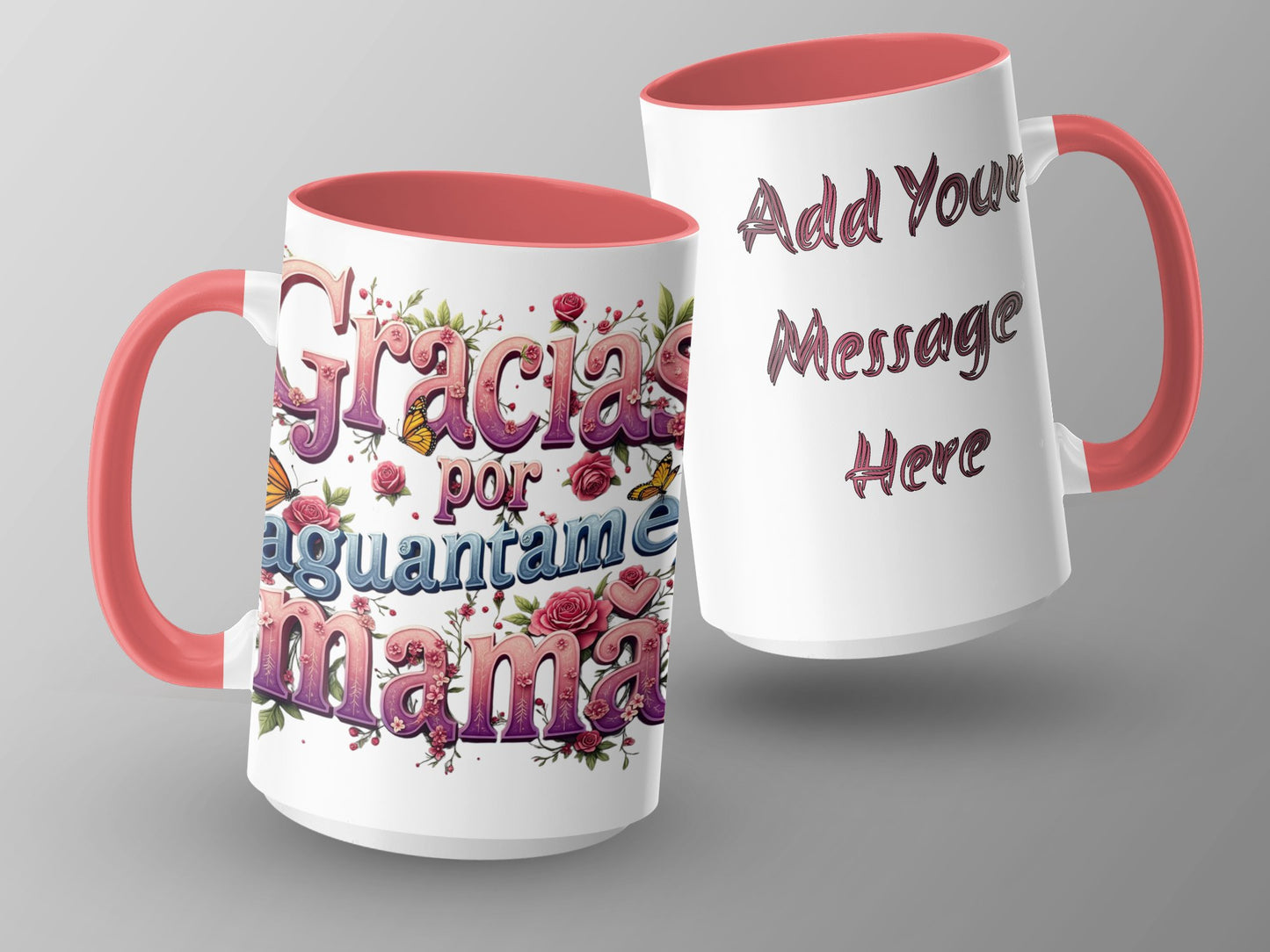 Gracias por aguantarme mamá mug personalizeable product