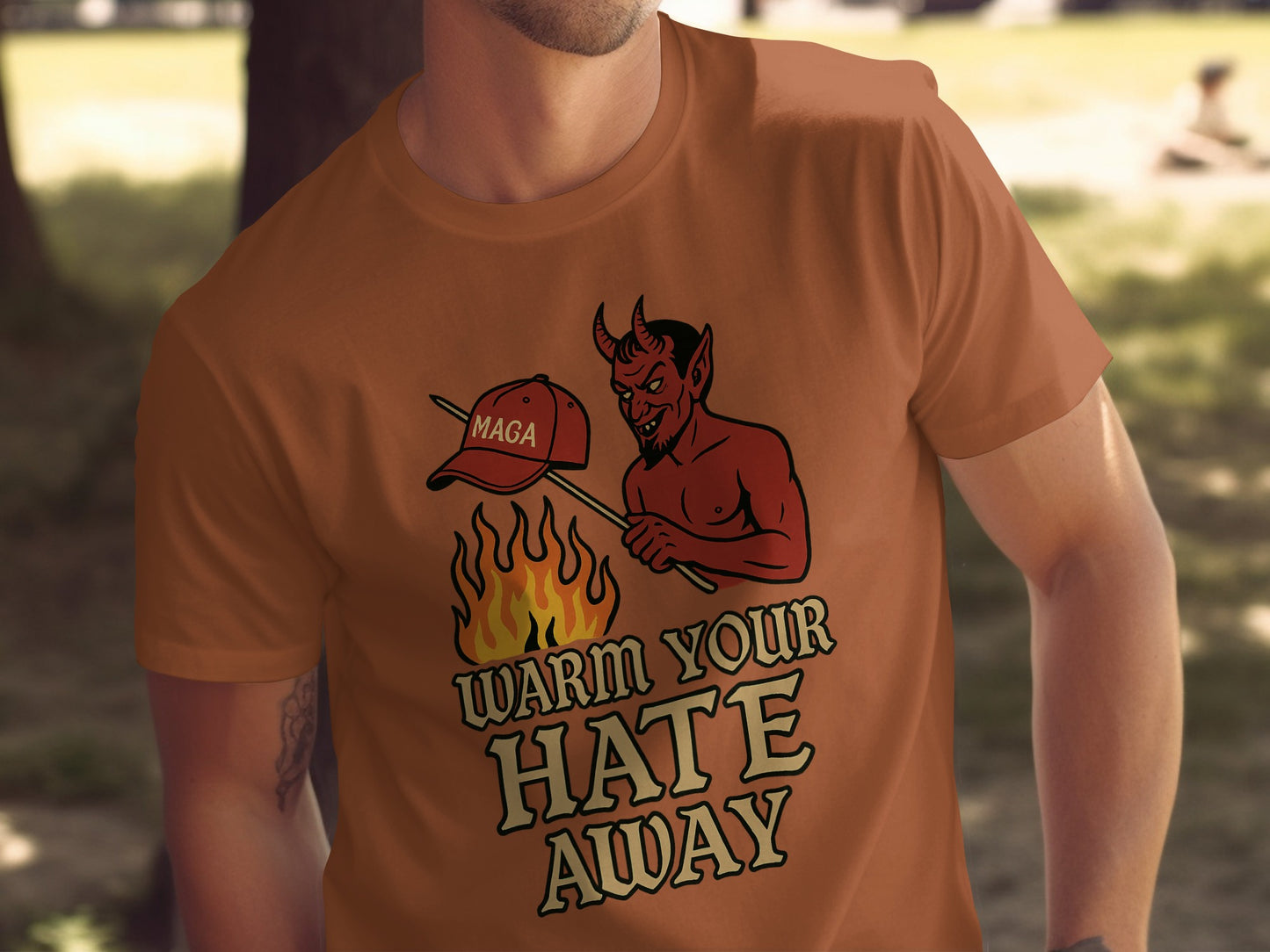Warm Your Hate Away Graphic T-Shirt product