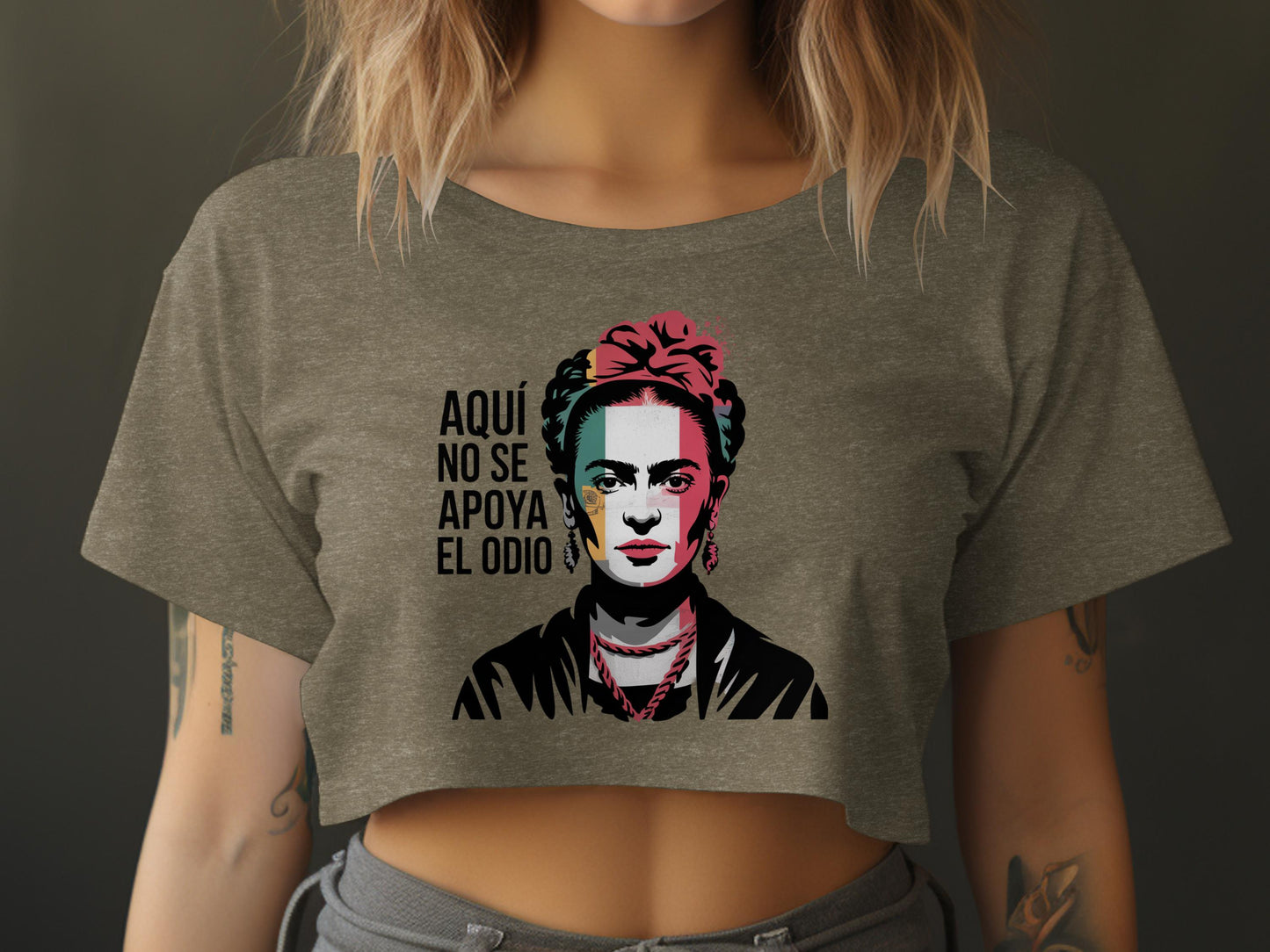 Aquí No Se Apoya El Odio Statement Tee product