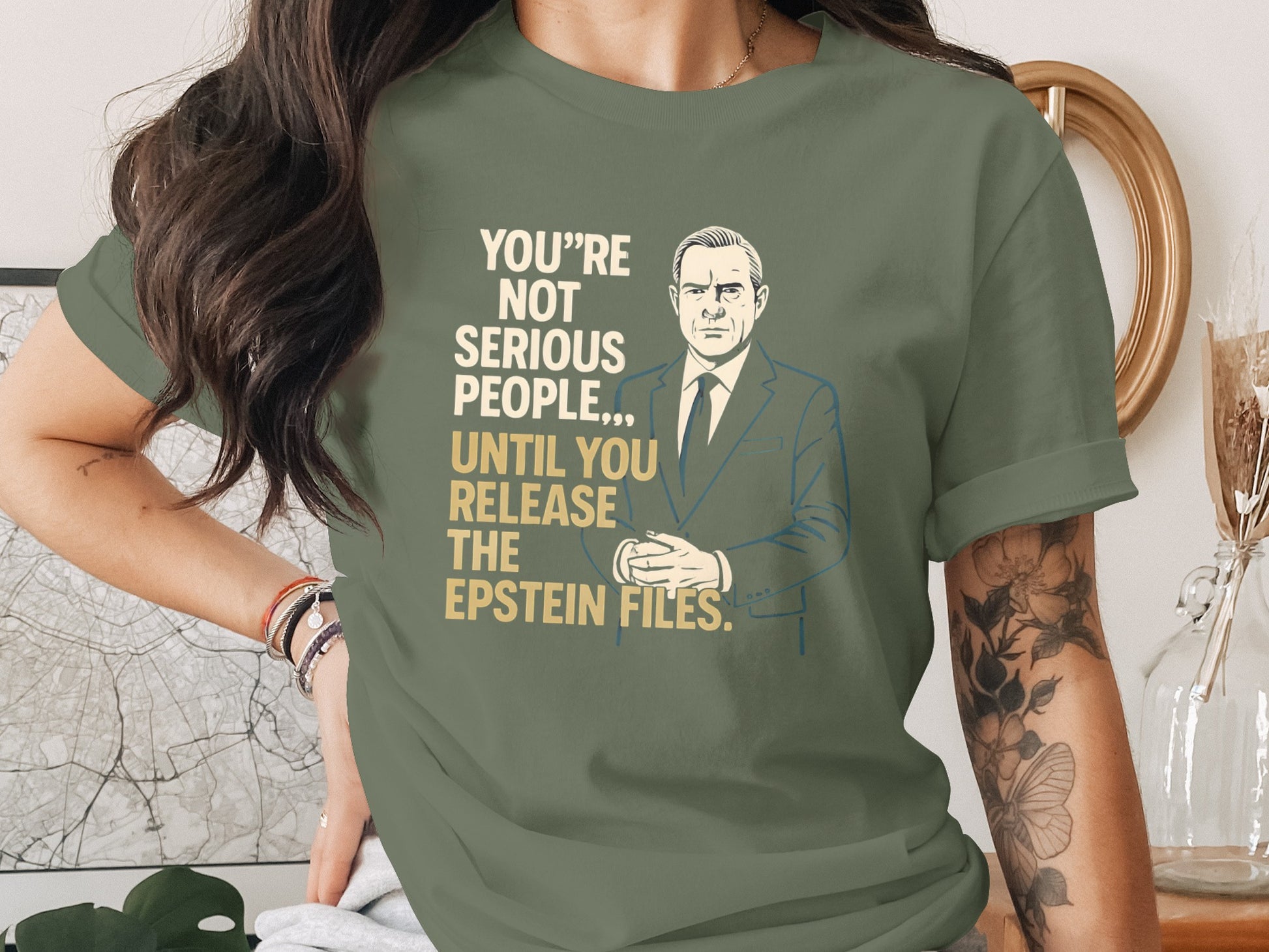 You're Not Serious People Release The Files T-shirt