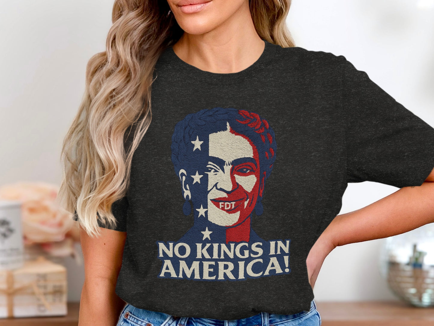 No Kings in America Graphic Tee Shirt product type