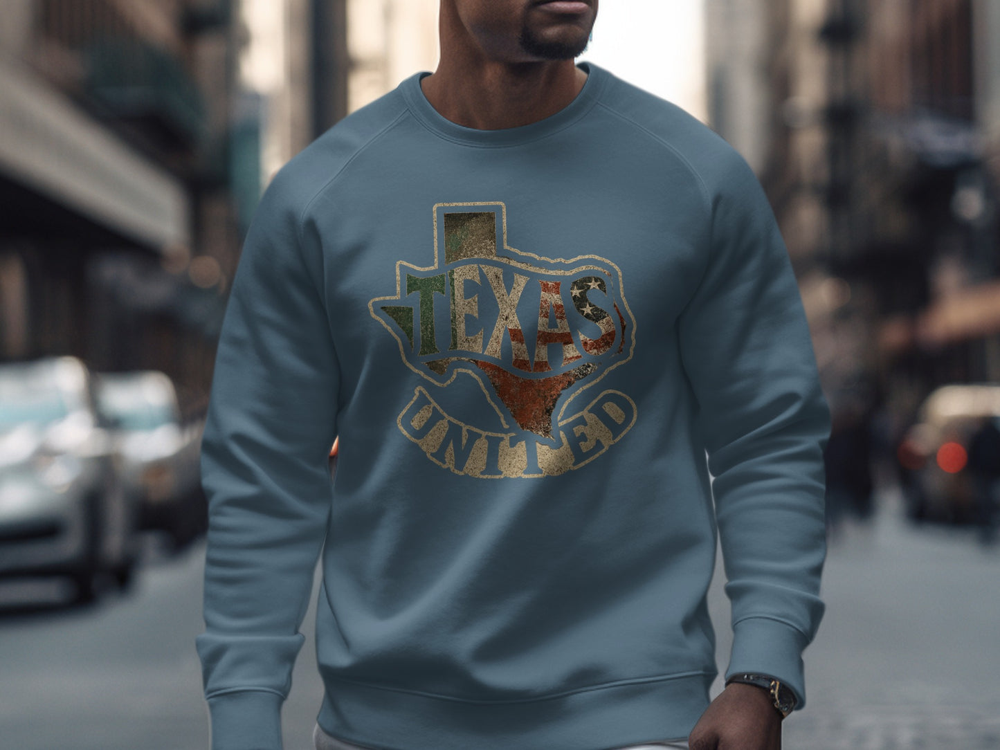 Texas United Sweatshirt Perfect for Stylish Casual Wear Product