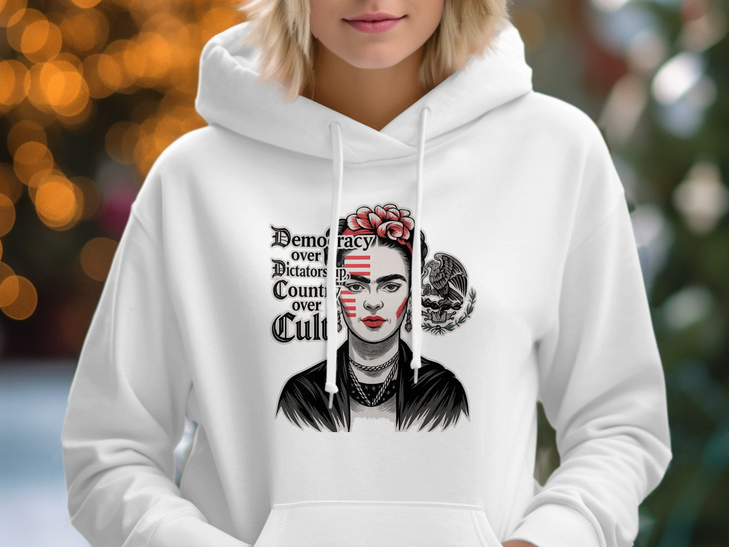 Unique Artwork Hoodie with Eye-Catching Print product