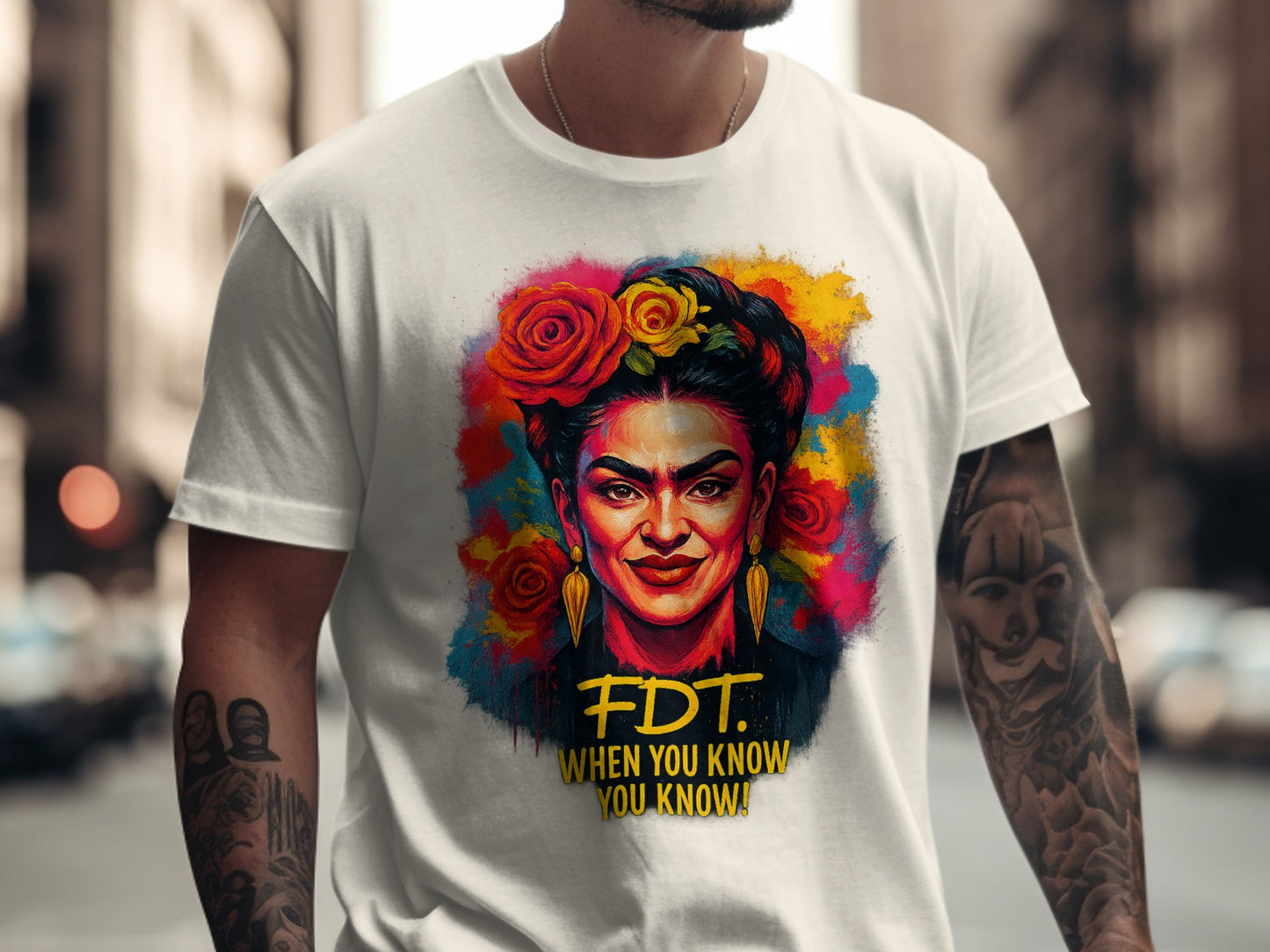 Colorful Art Shirt FDT When You Know You Know product