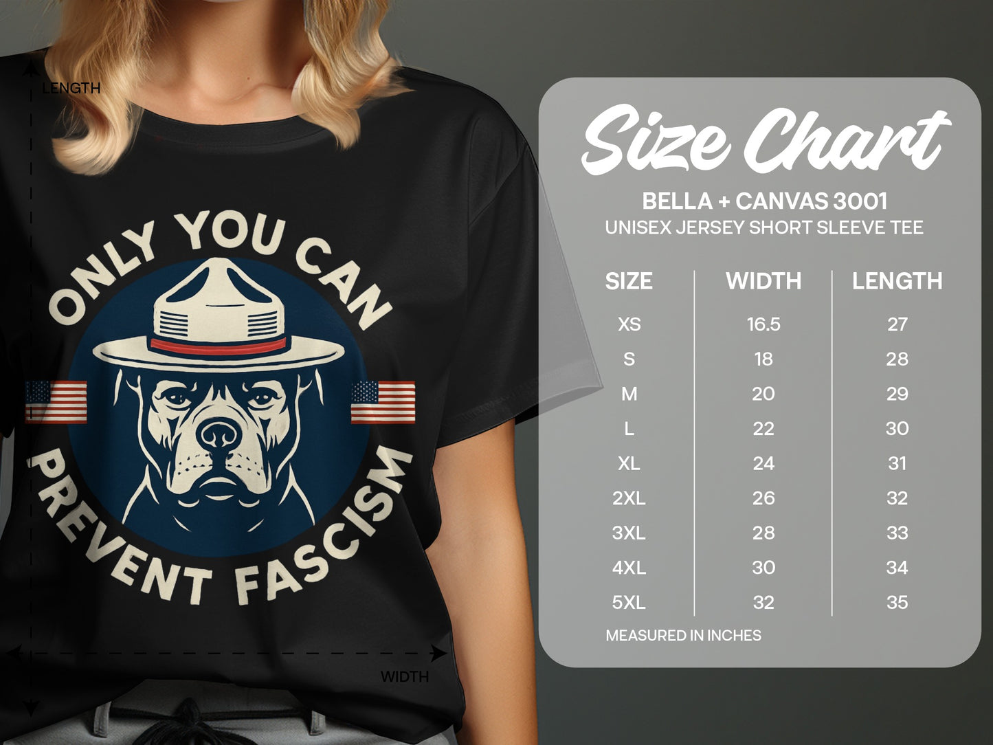 Only You Can Prevent Fascism T-shirt product