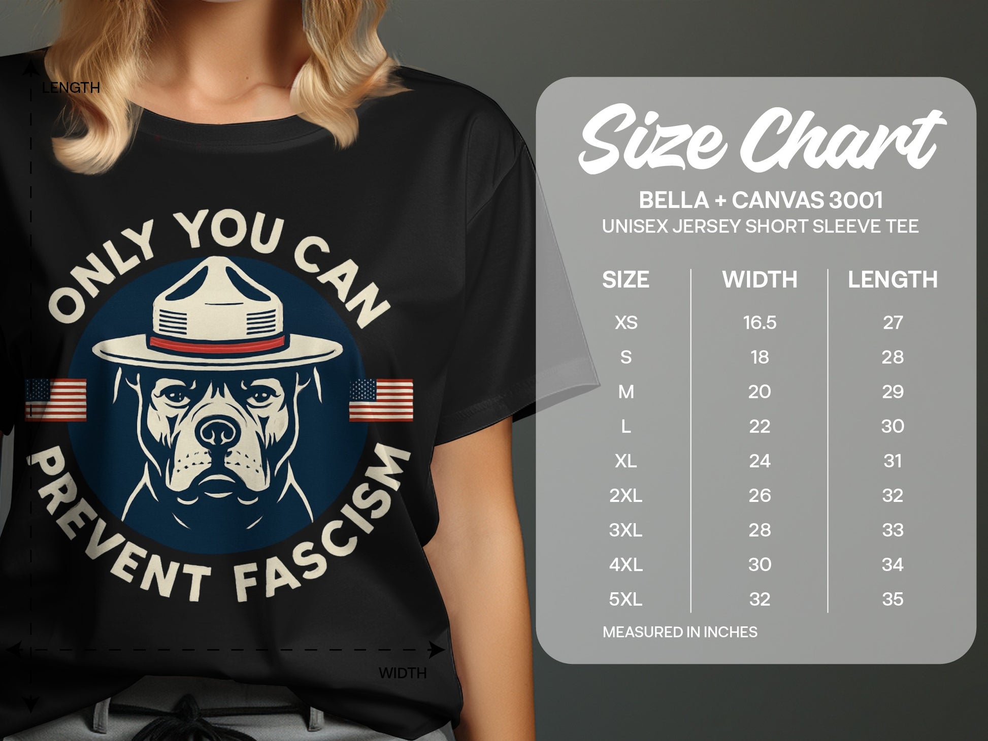 Only You Can Prevent Fascism T-shirt product