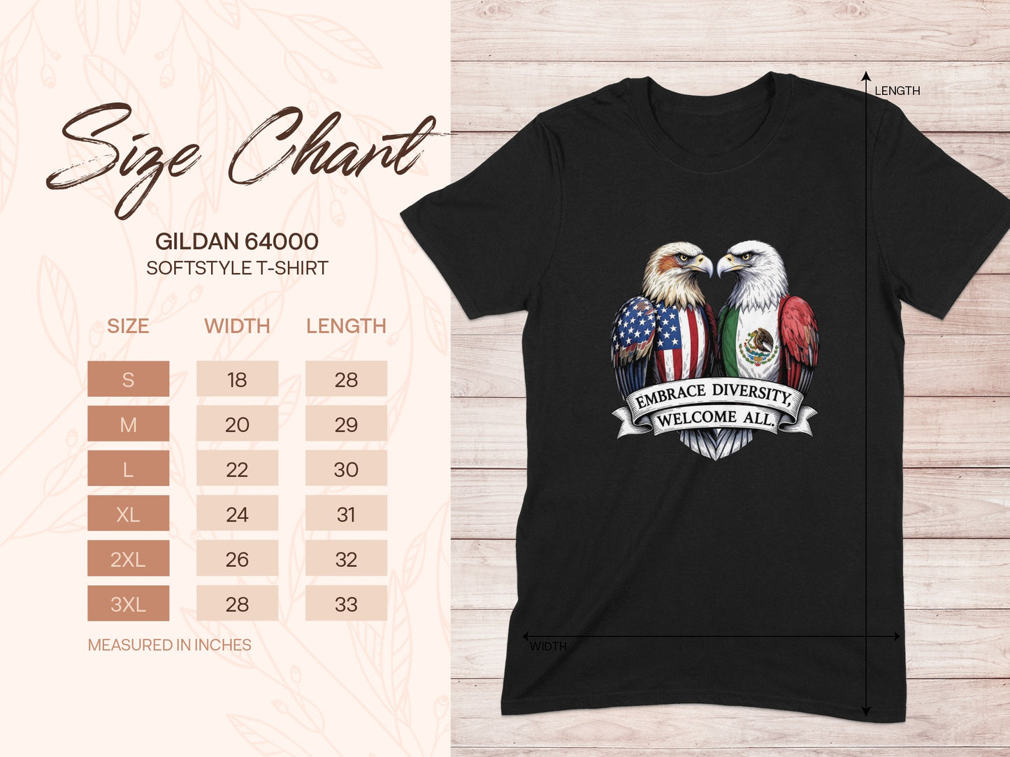 Welcome All Embrace Diversity Design T-shirt product