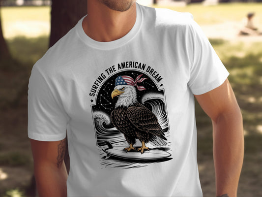 Surfing The American Dream Eagle Graphic Shirt product type