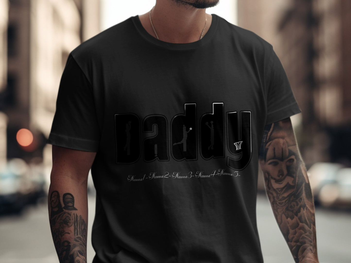 Daddy Stylish Graphic Print Tee for Men product