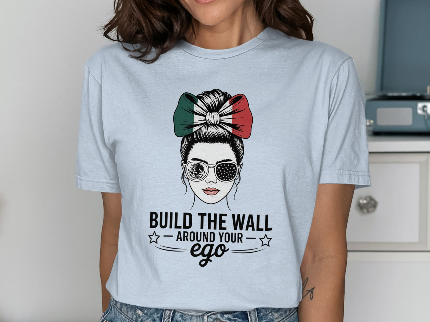 Build The Wall Around Your Ego Graphic T-shirt