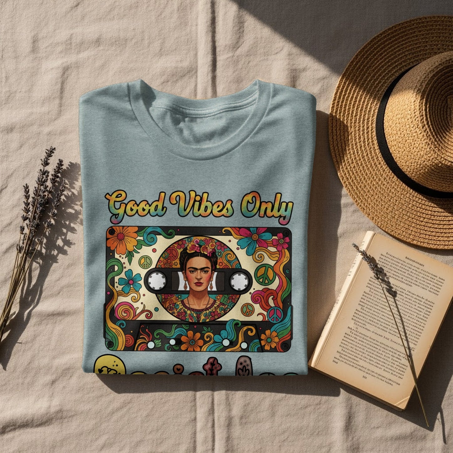 Good Vibes Only Colorful Design Shirt product