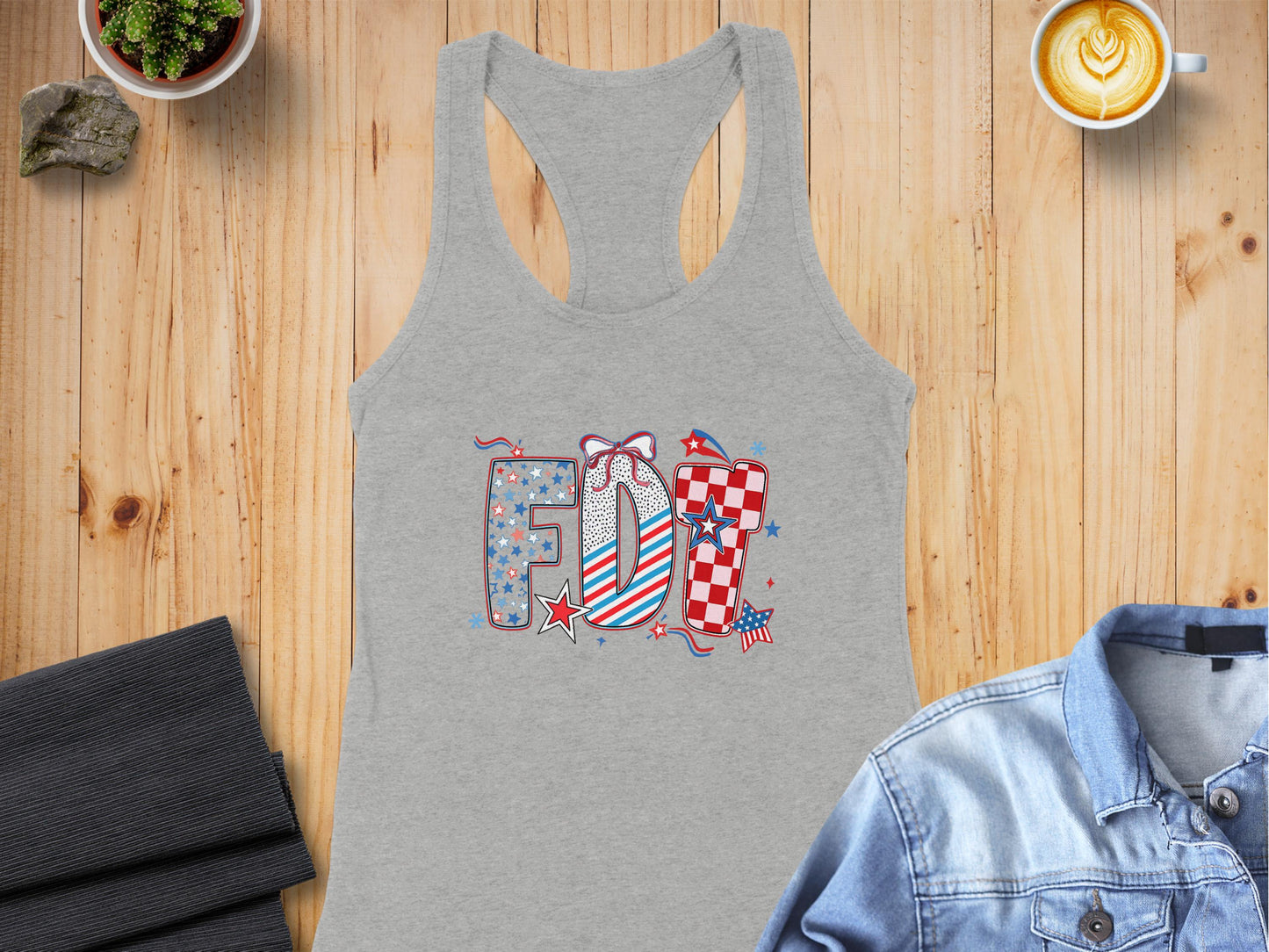 Patriotic Themed Fourth of July Tank Top product type