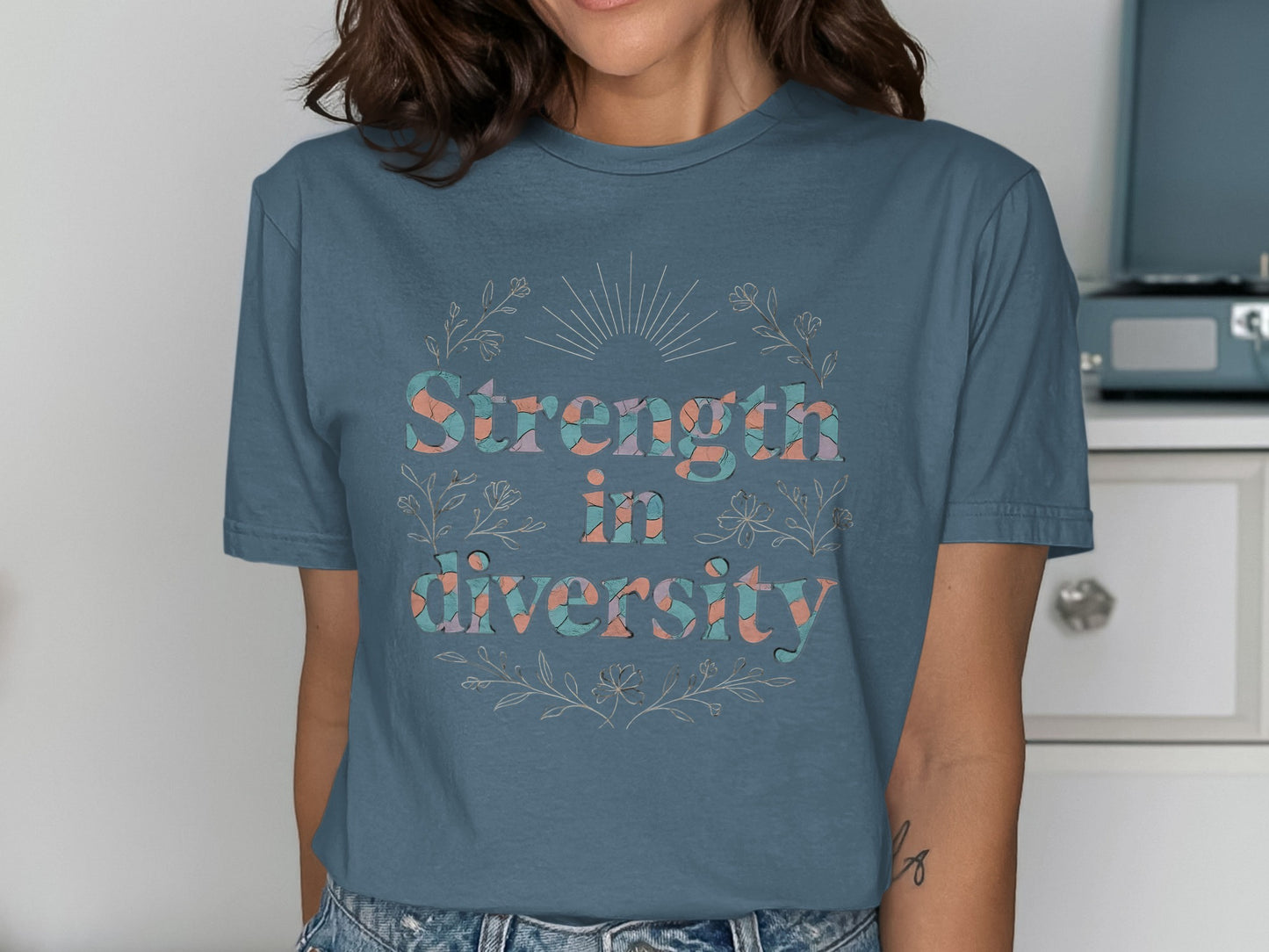 Strength in Diversity Graphic T-Shirt product type