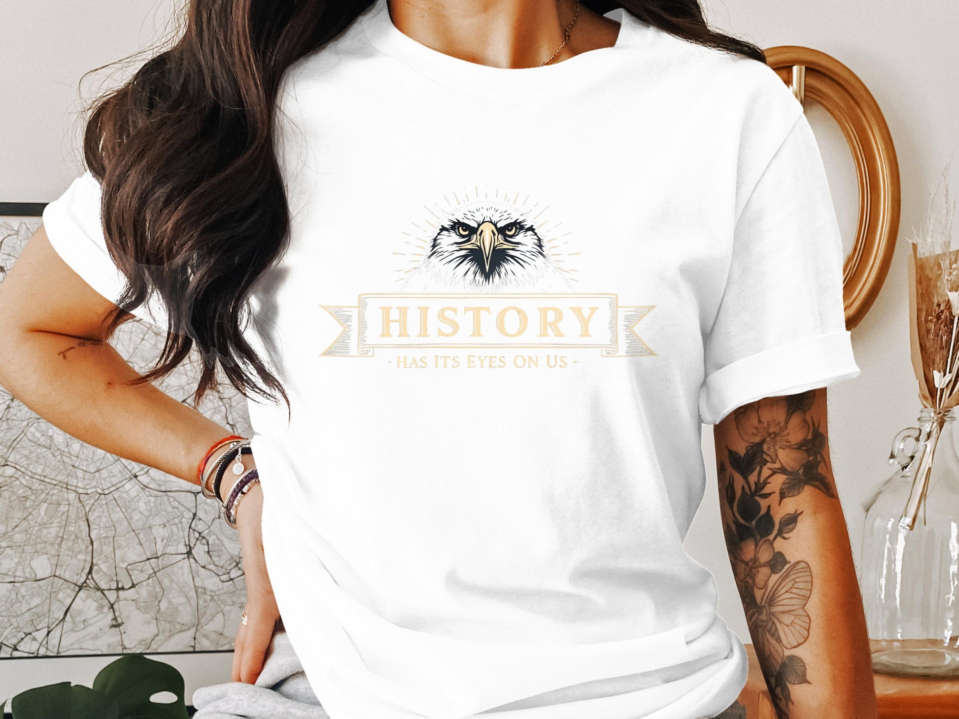History Has Its Eyes On Us Graphic T-Shirt product type