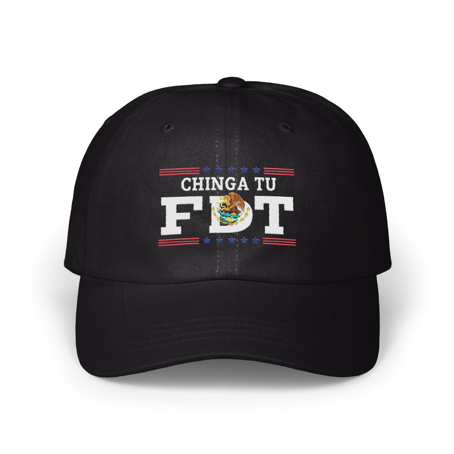 Chinga Tu FDT Black Embroidered Adjustable Cap product