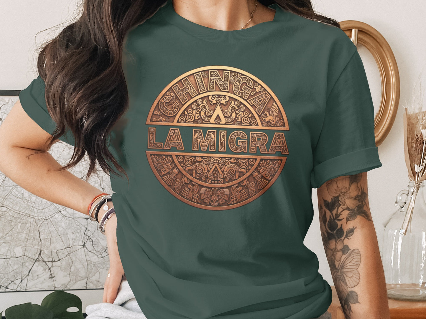Chinga La Migra Short Sleeve Graphic Tee product type