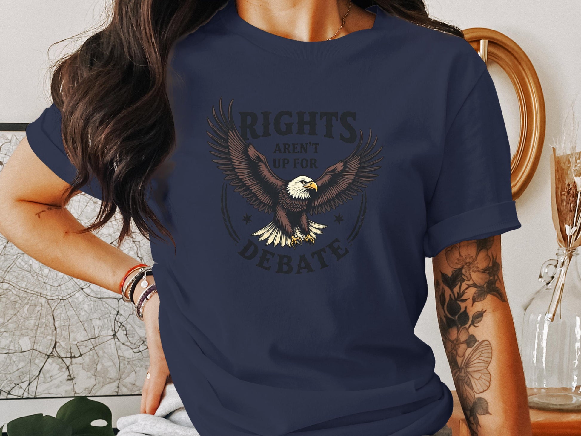 Rights Aren't Up for Debate Eagle Graphic product