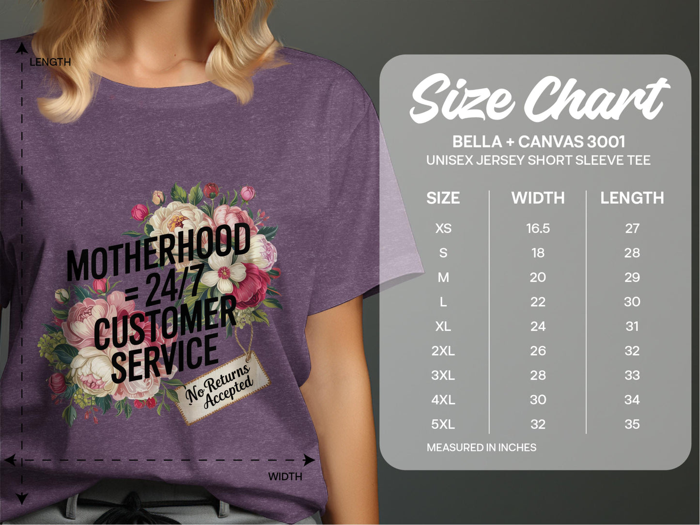 Motherhood 24/7 Customer Service Graphic Tee product