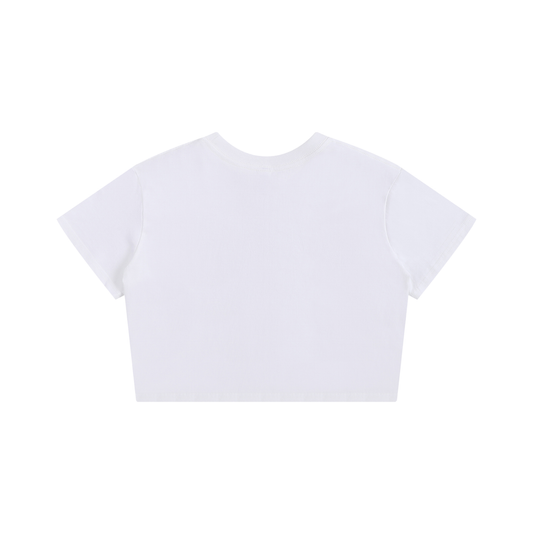 Immigrant Roots Crop Baby Tee Seamless T-Shirt - 200 GSM