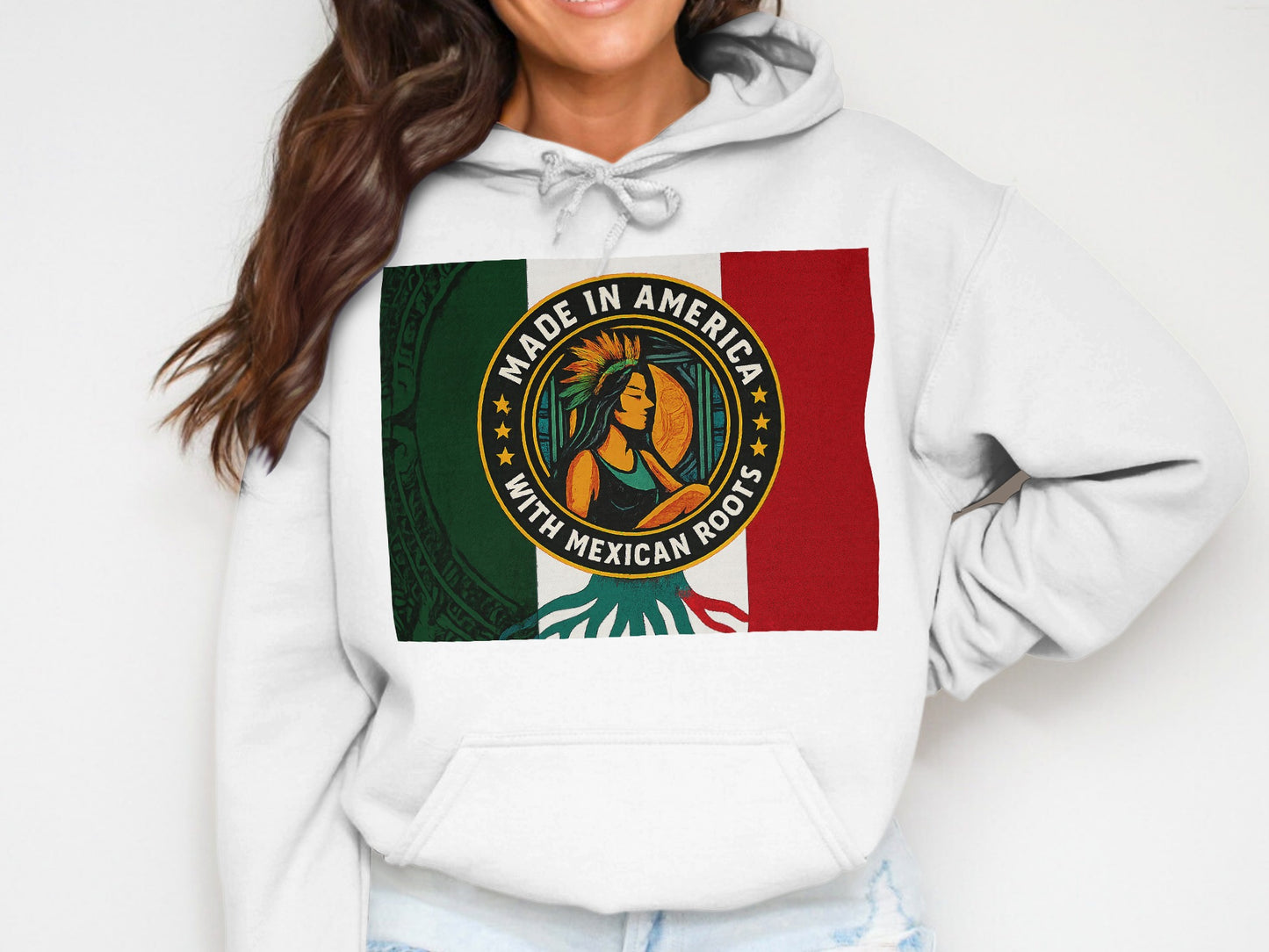 Made in America with Mexican Roots Hoodie product