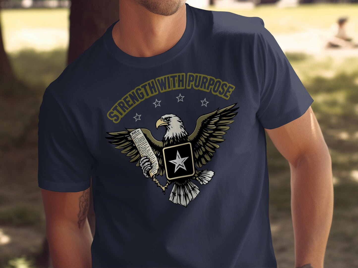 Strength With Purpose Eagle Graphic Tee product