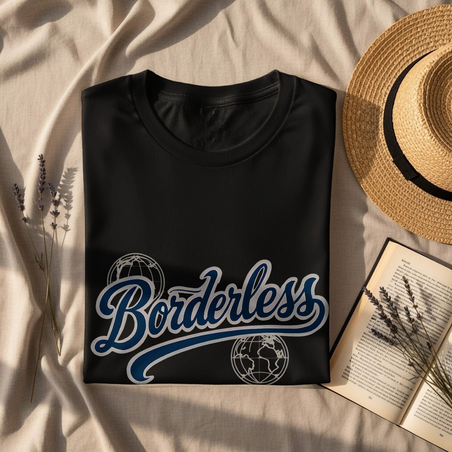 Borderless Globe Design Printed Shirt product