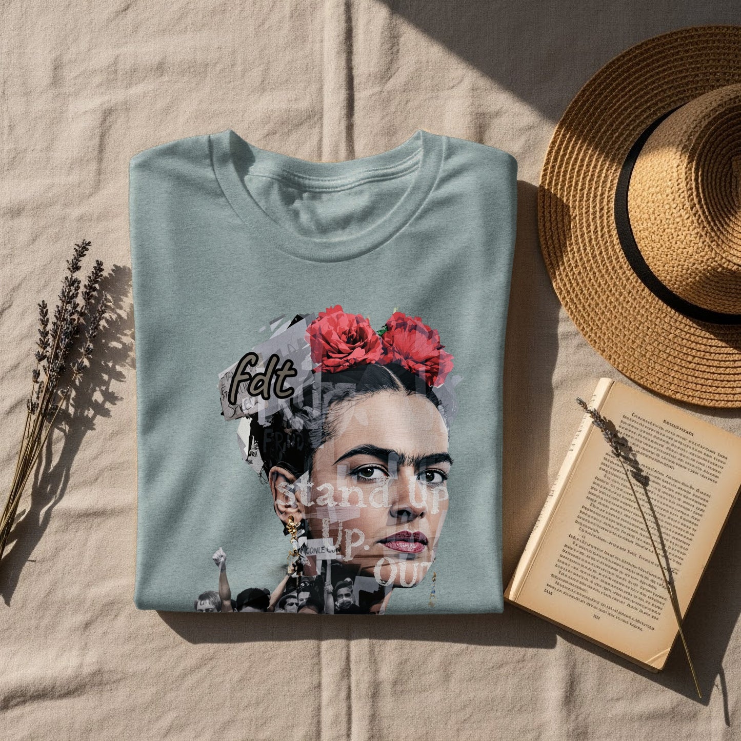 Frida Kahlo Graphic Art T-Shirt Casual Wear product