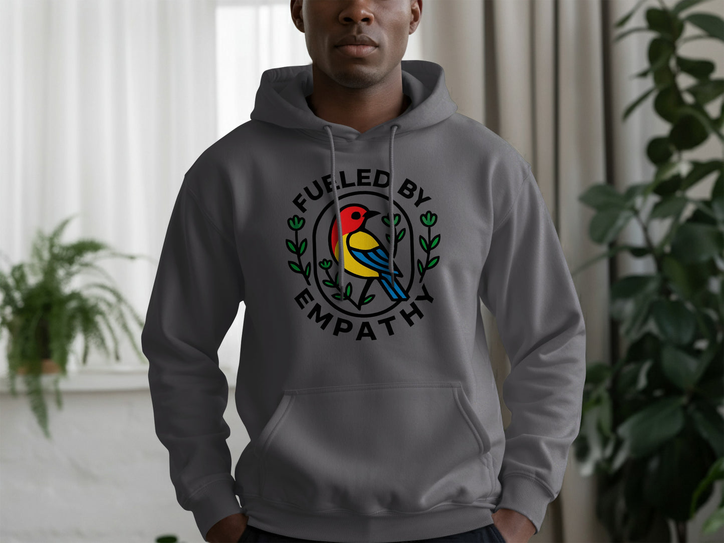 Fueled By Empathy Bird Graphic Hoodie product
