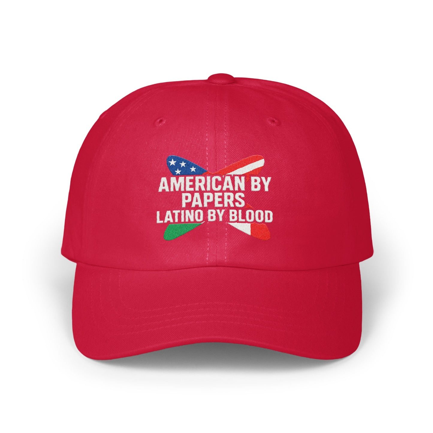 American By Papers Latino By Blood Cap product type
