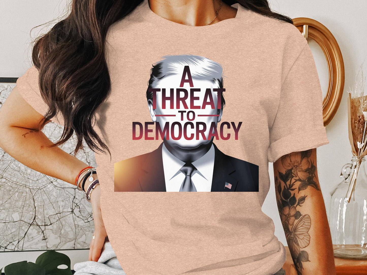 A Threat to Democracy Graphic Tee product