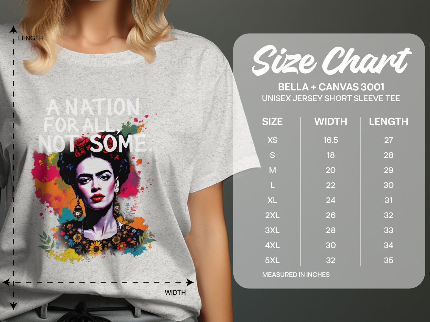 A Nation For All Not Some Graphic Tee product type