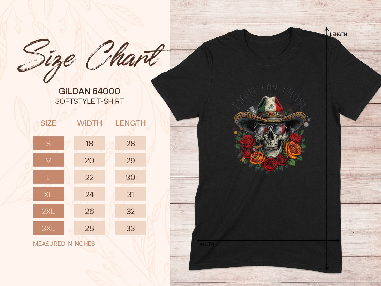 Fight For Those Skull Cowboy Graphic T-shirt product type