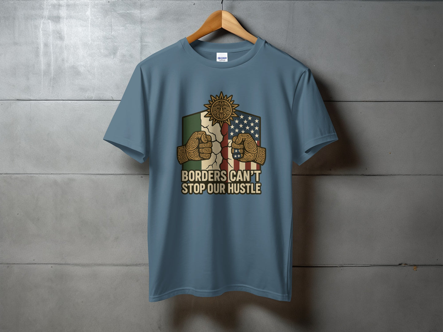 Borders Can't Stop Our Hustle T-Shirt product
