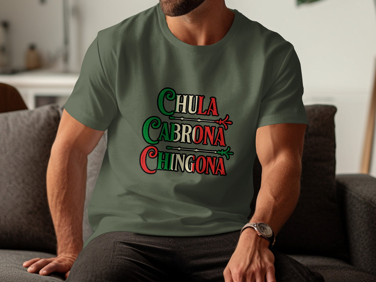 Chula Cabrona Chingona Graphic T-Shirt product type