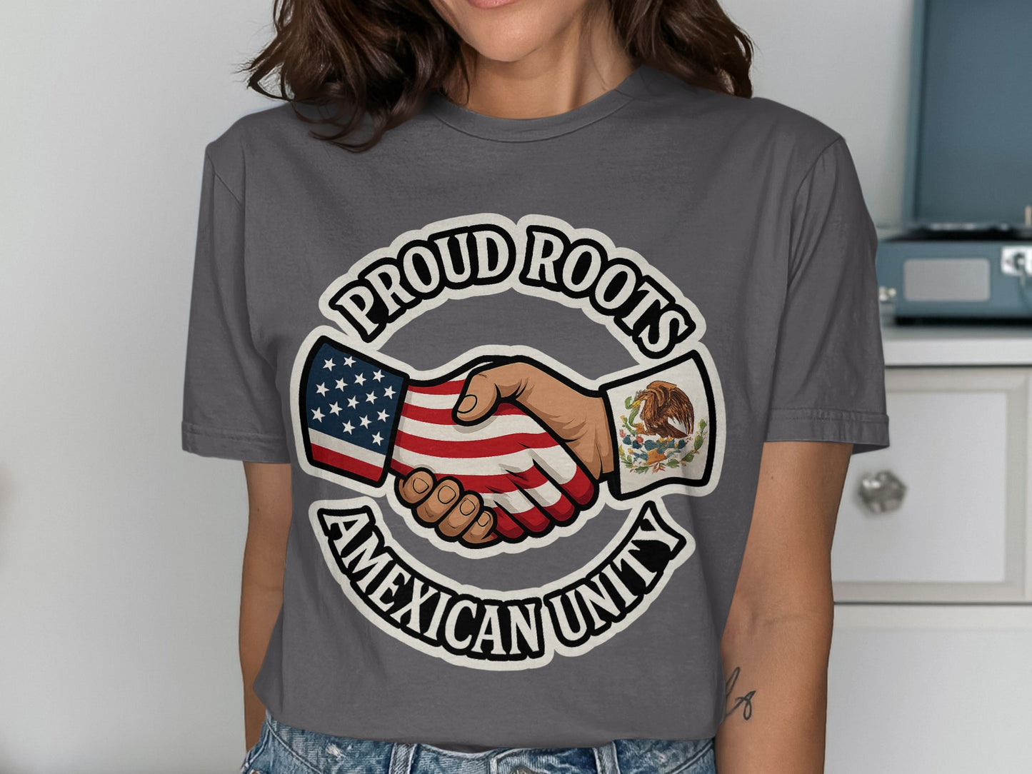 Proud Roots Mexican Unity Graphic T-Shirt product