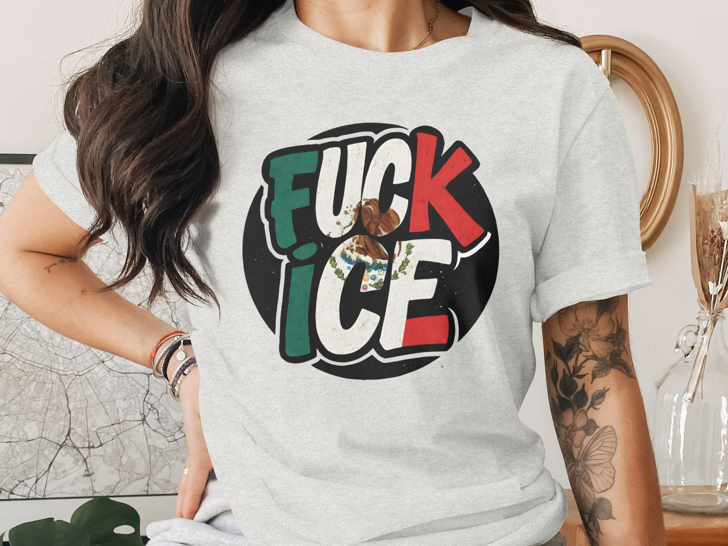 Fuck Ice Graphic Statement Tee product