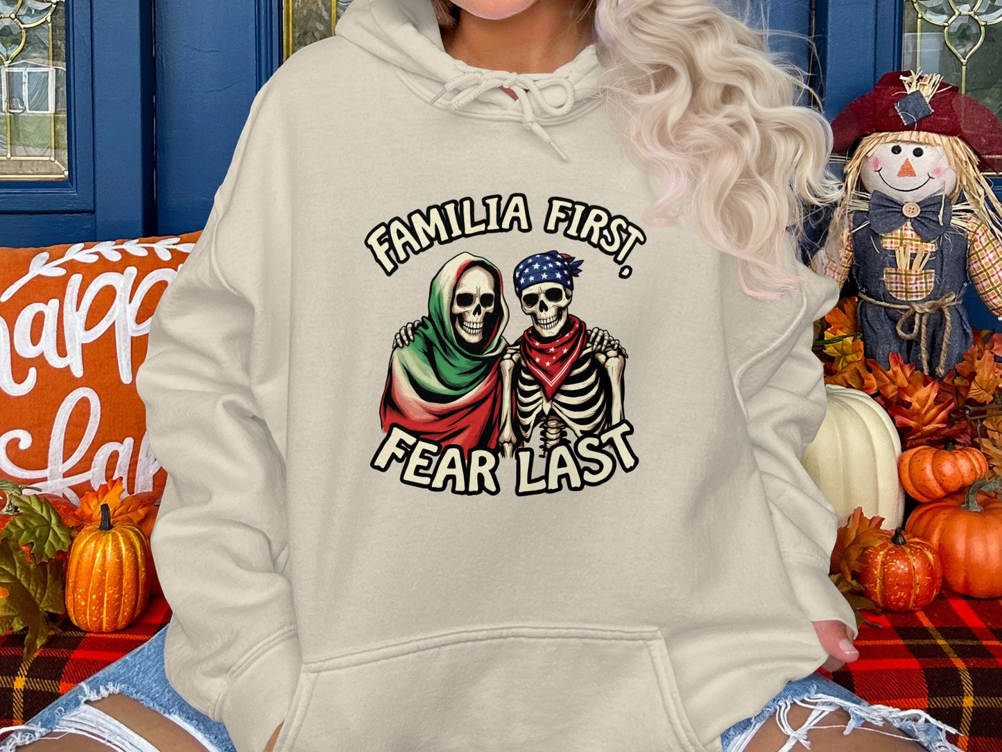 Familia First Fear Last Fun Skeleton Hoodie product