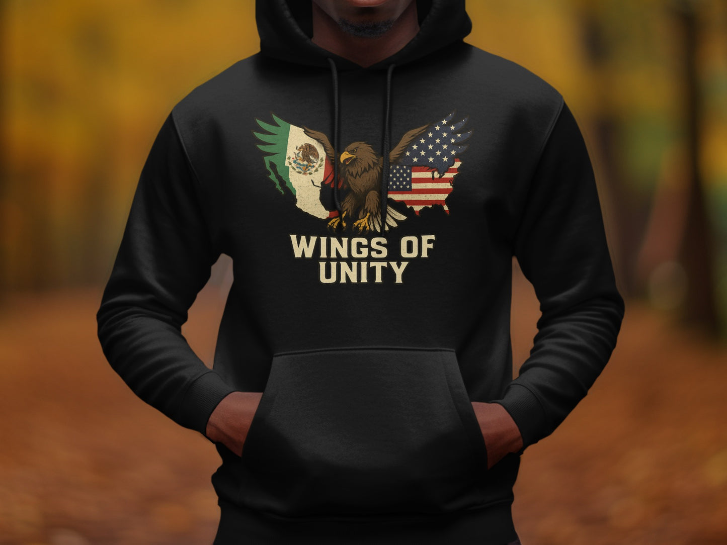 Wings of Unity Printed Hoodie product