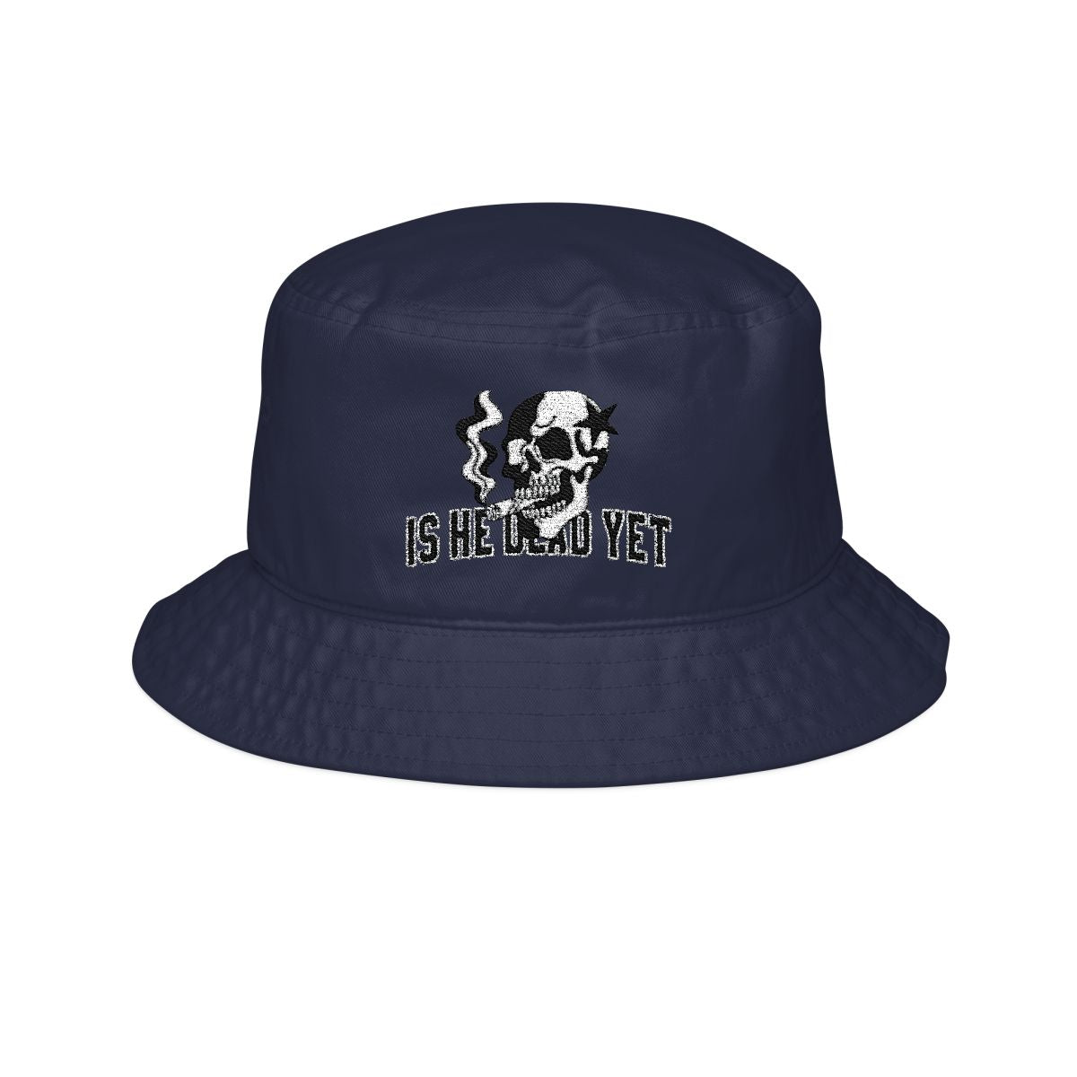 Is He Dead Yet FDT Subtle Embroidery Hat Resist & Protest Funny Hat