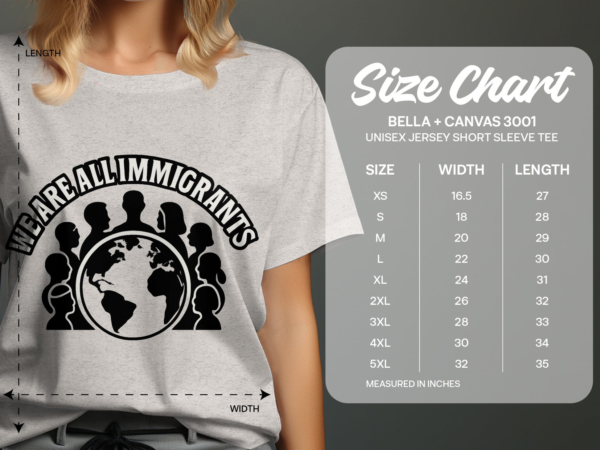 We Are All Immigrants Design Unisex Jersey product
