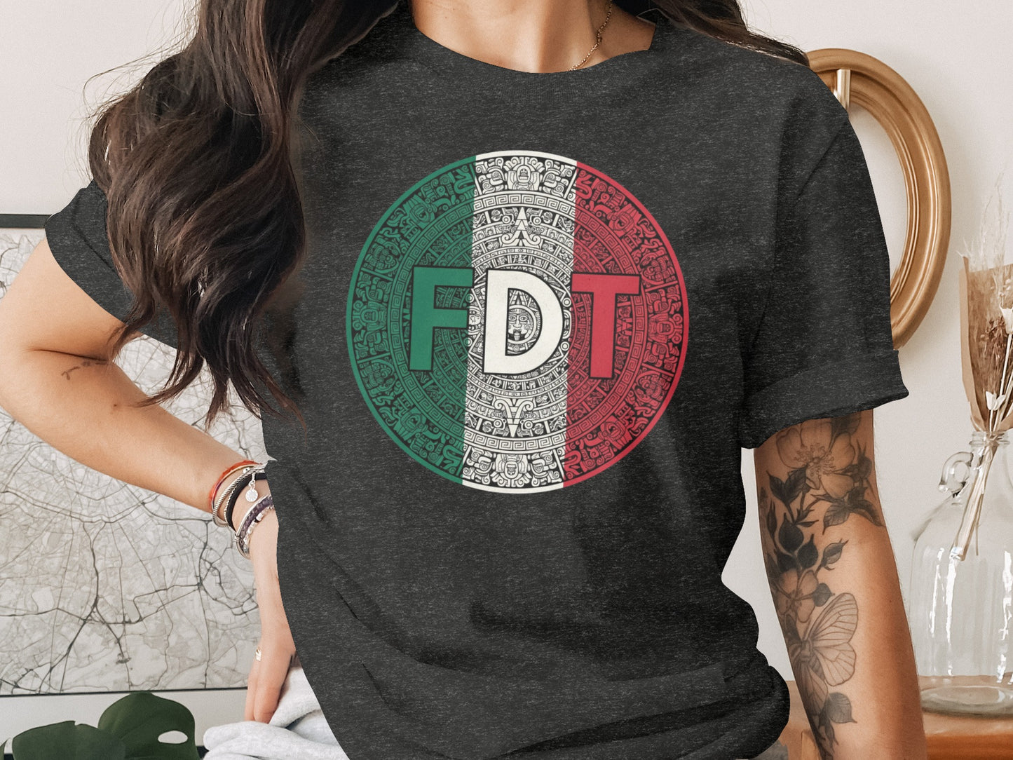 Aztec Calendar FDT Short Sleeve T-shirt product