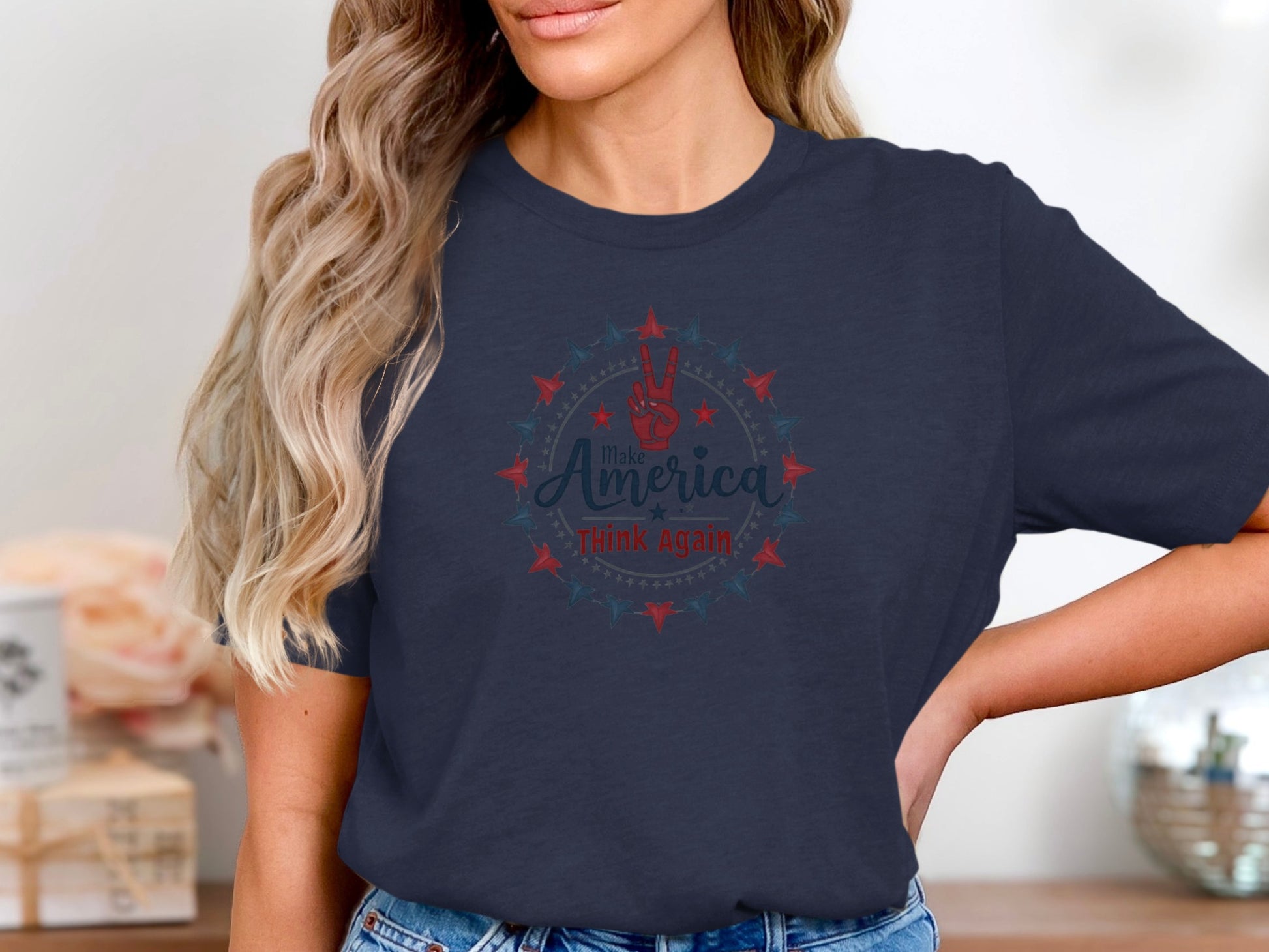 Make America Think Again Graphic Tee product